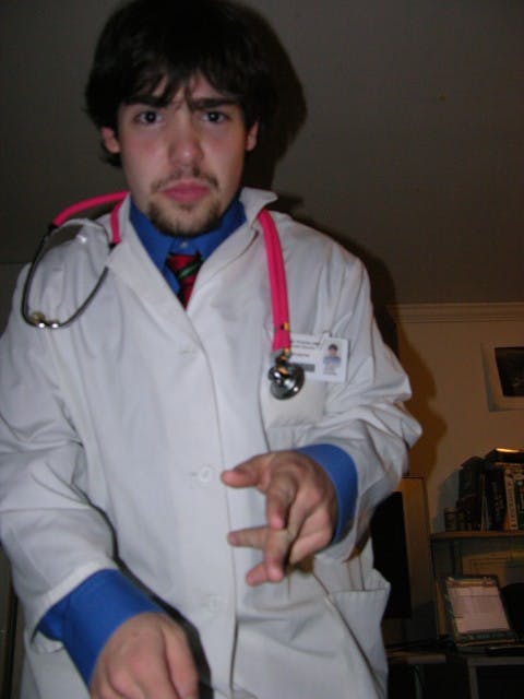 Francis as a Doctor taken by Jeanette Hayes